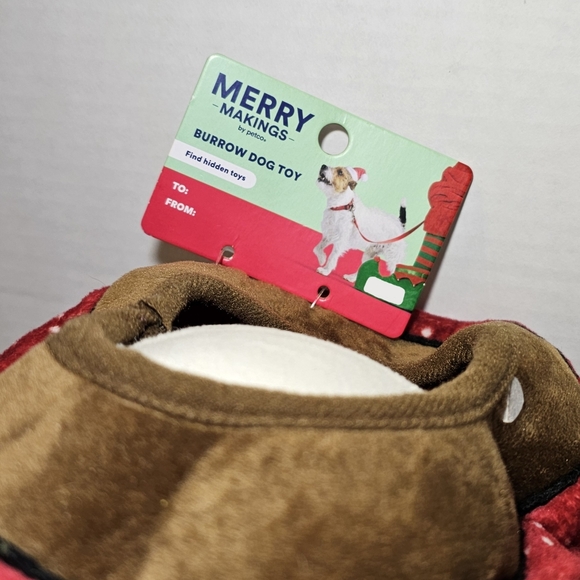 New Merry Makings Burrow Dog Toy - Picture 5 of 9